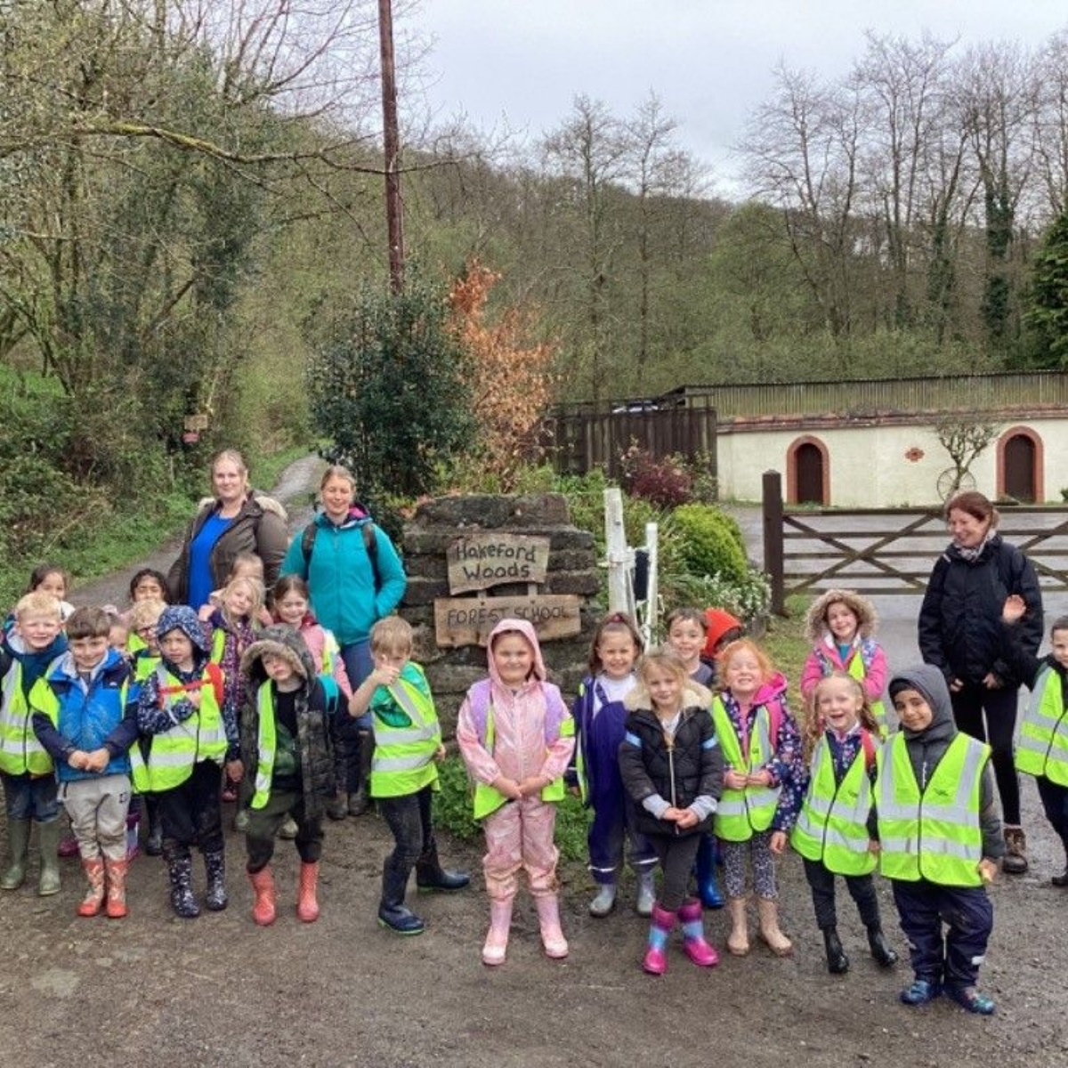 South Molton United CofE Primary School Visit to Hakeford Woods